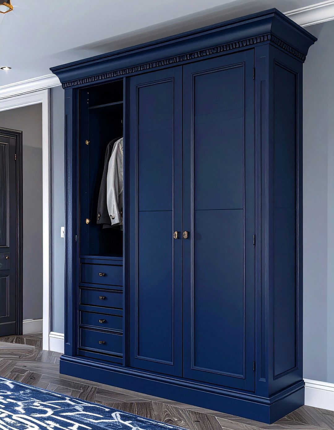 The Freestanding Look Built In Wardrobe - 30 built in wardrobe ideas