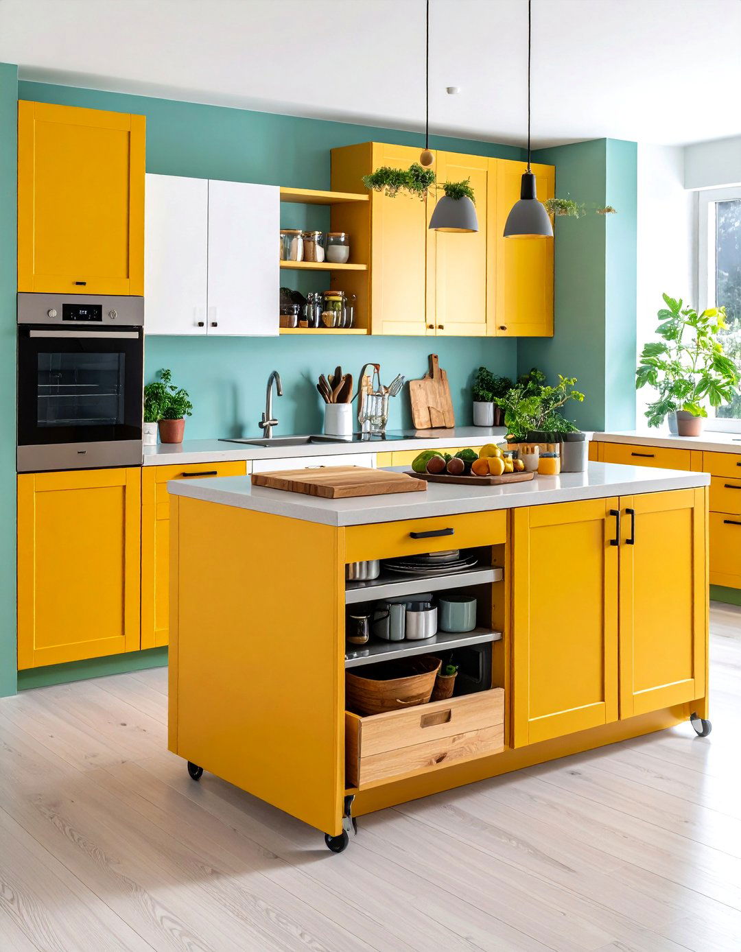 The Freestanding Modular Kitchen - 30 3d kitchen design ideas