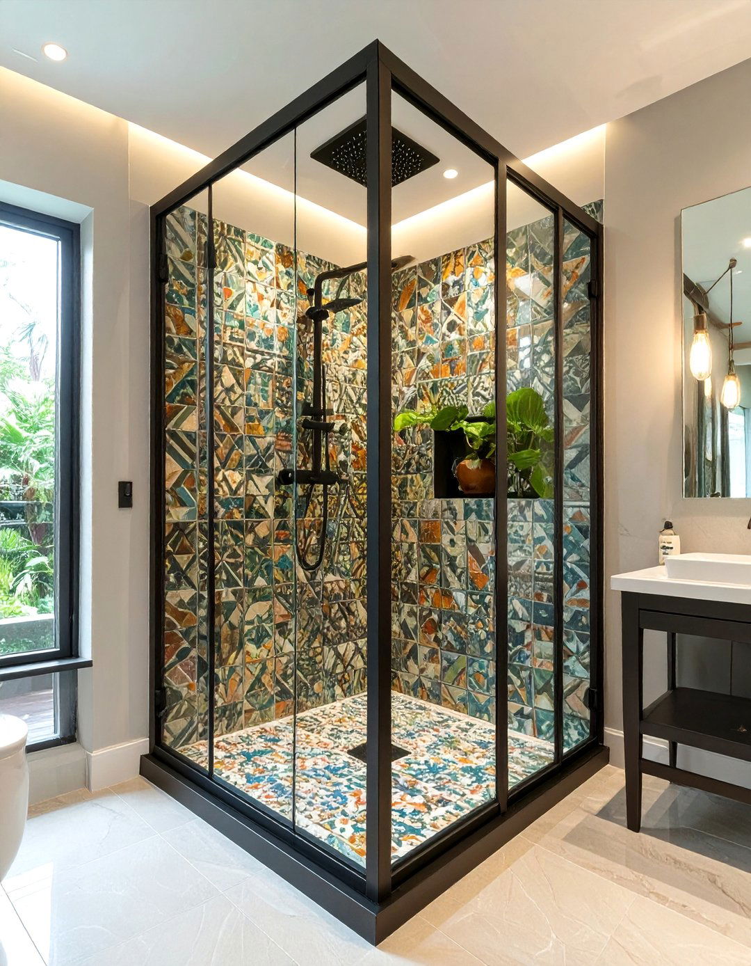 The Freestanding Shower Enclosure