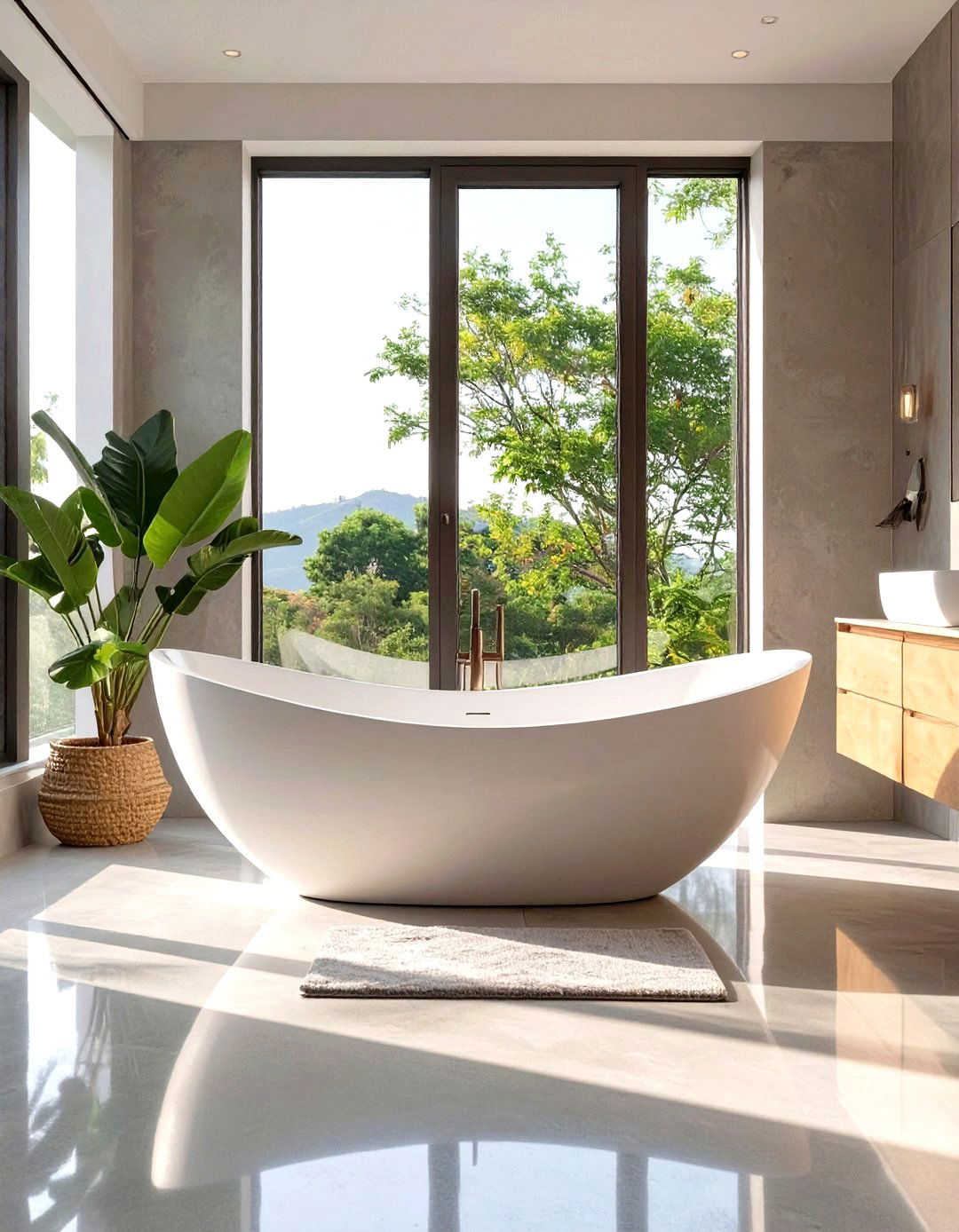 The Freestanding Tub as a Bathroom Focal Point - 30 kitchen and bath design ideas