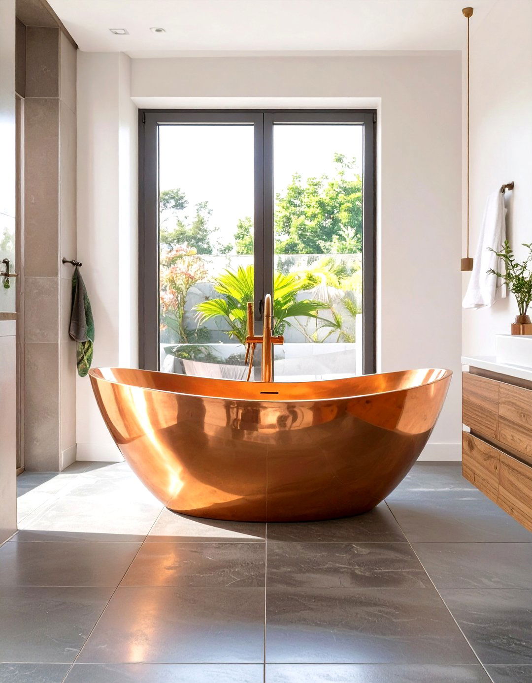 The Freestanding Tub as a Sculptural Focus Bathroom - 30 master bathroom remodel ideas