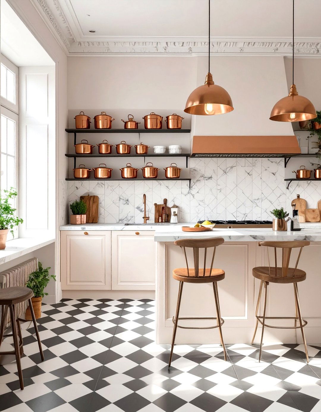 The French Bistro Kitchen - 30 free online kitchen design ideas
