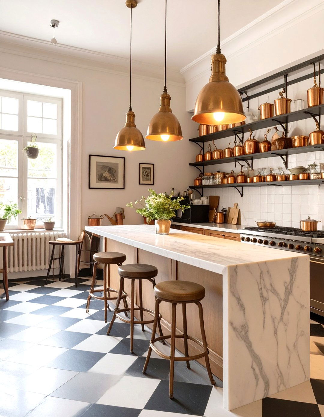 The French Bistro Open Kitchen - 30 open kitchen ideas