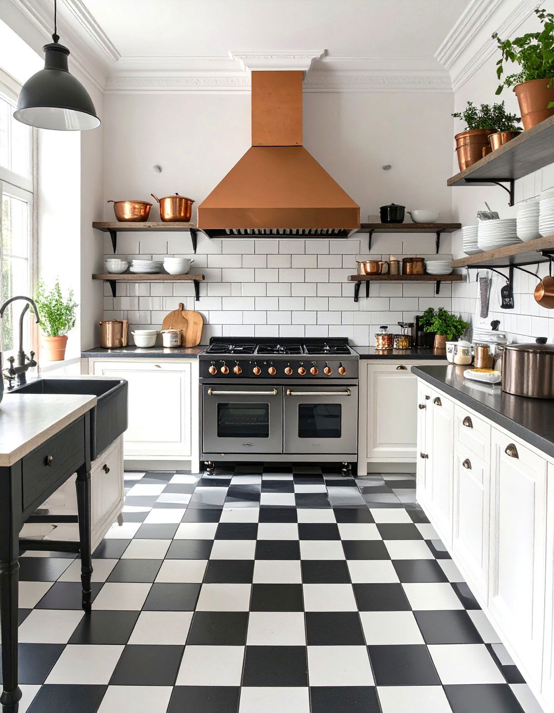 The French Bistro Style Kitchen - 30 chefs kitchen design ideas