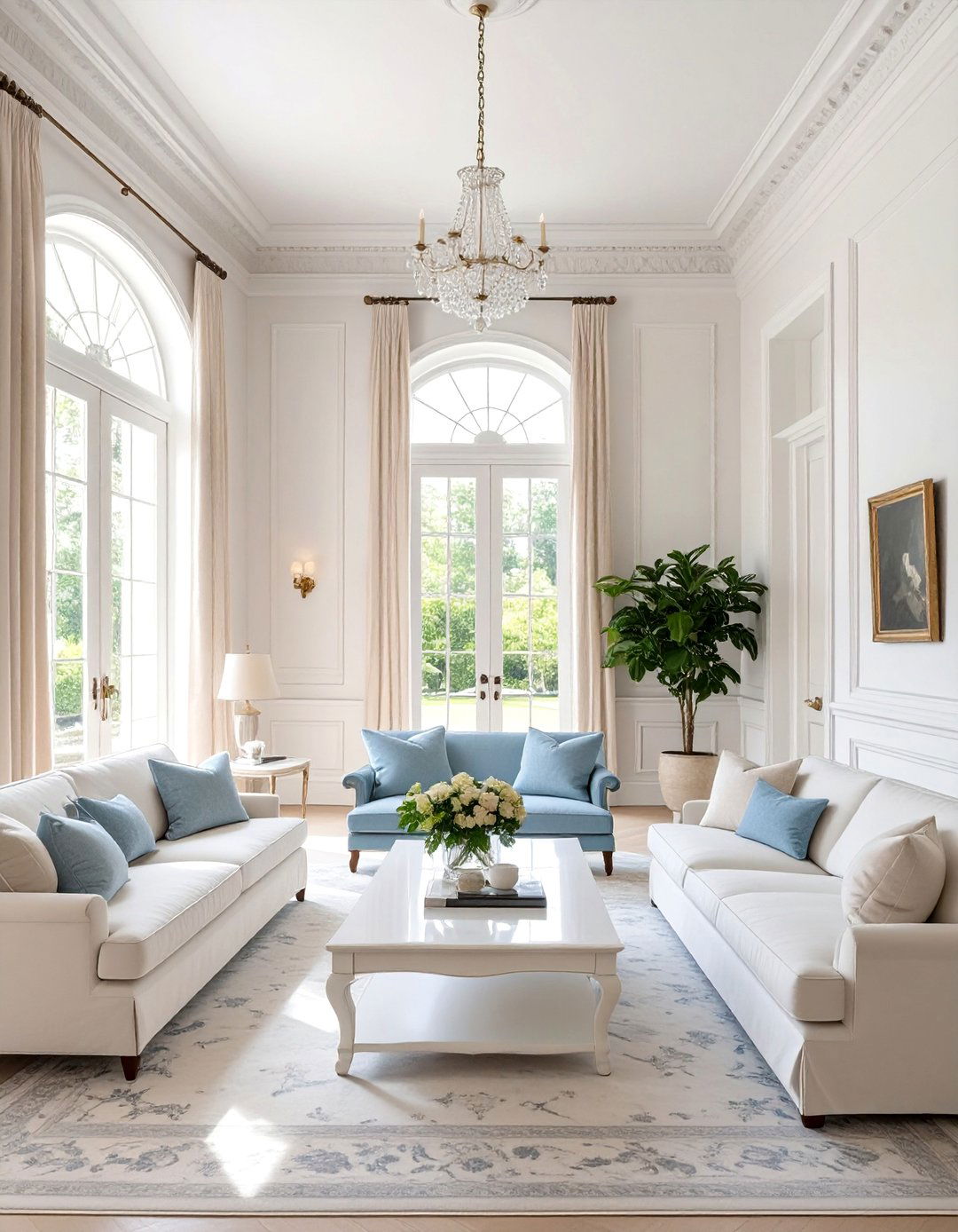 The French Colonial Inspired Parlor - 30 colonial interior design ideas