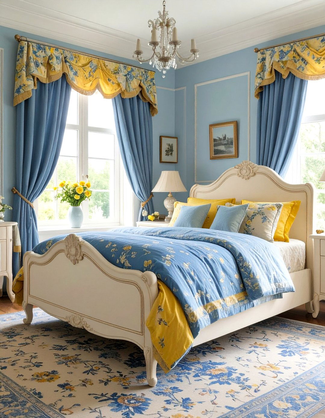The French Country Bedroom - 30 big bedroom ideas
