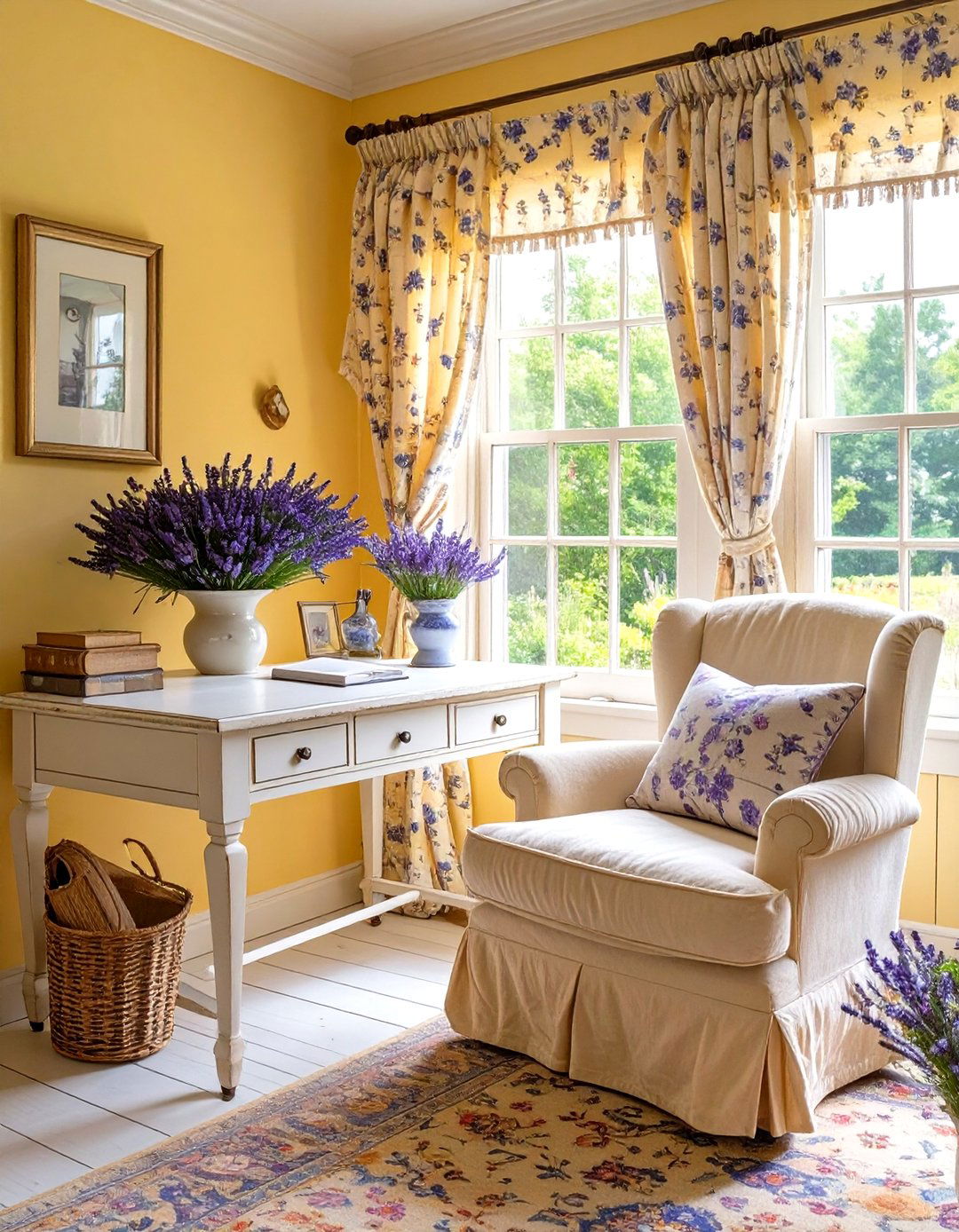 The French Country Charm Office - 30 home office ideas for her