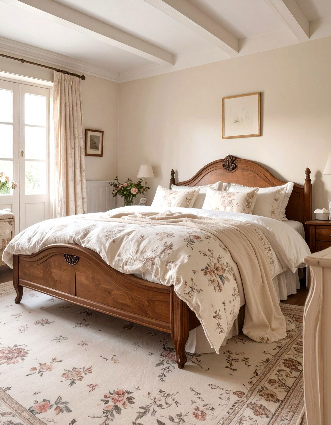 The French Country Cream Bedroom - 30 cream bedroom ideas