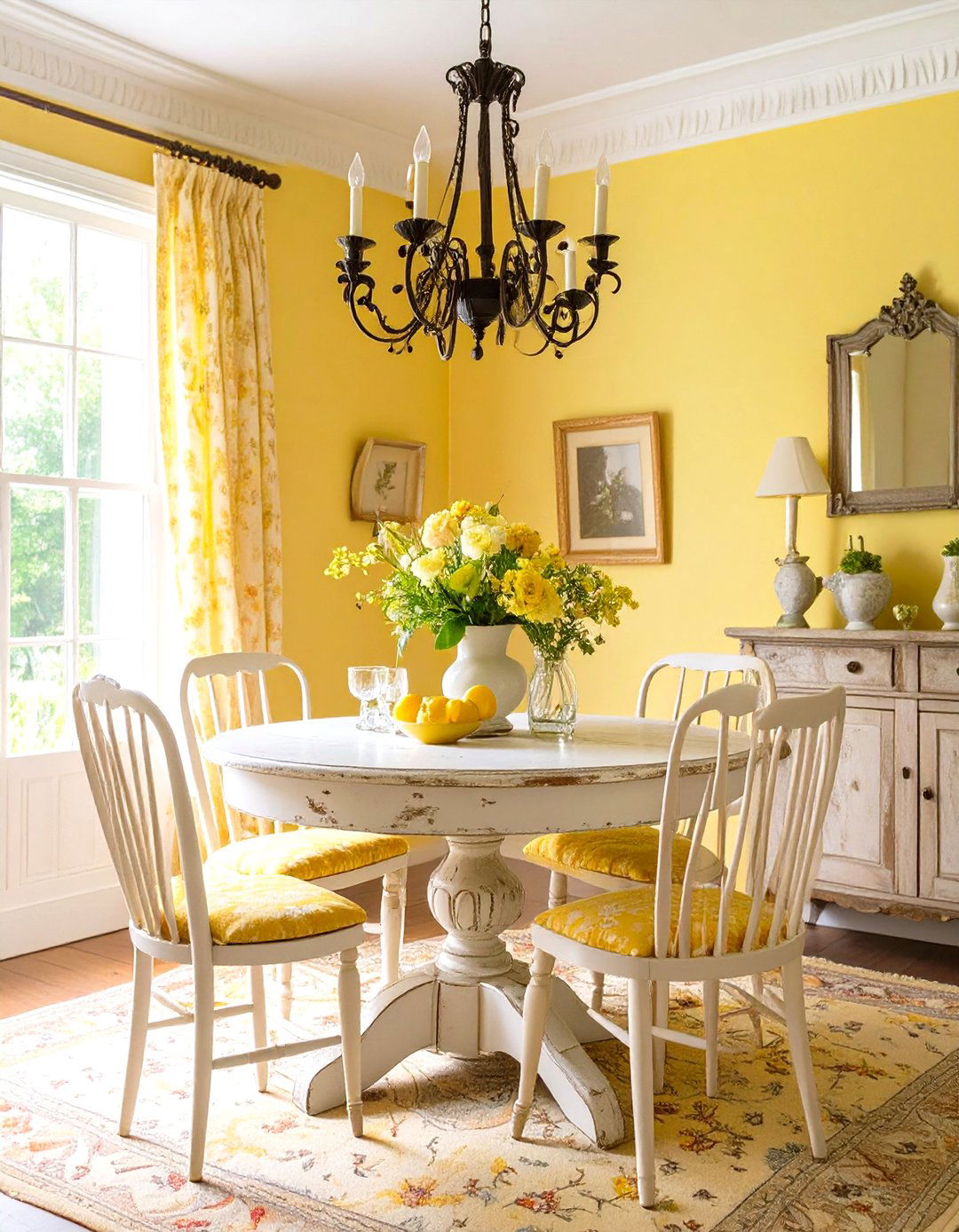 The French Country Dining Room - 30 dining room interior design ideas