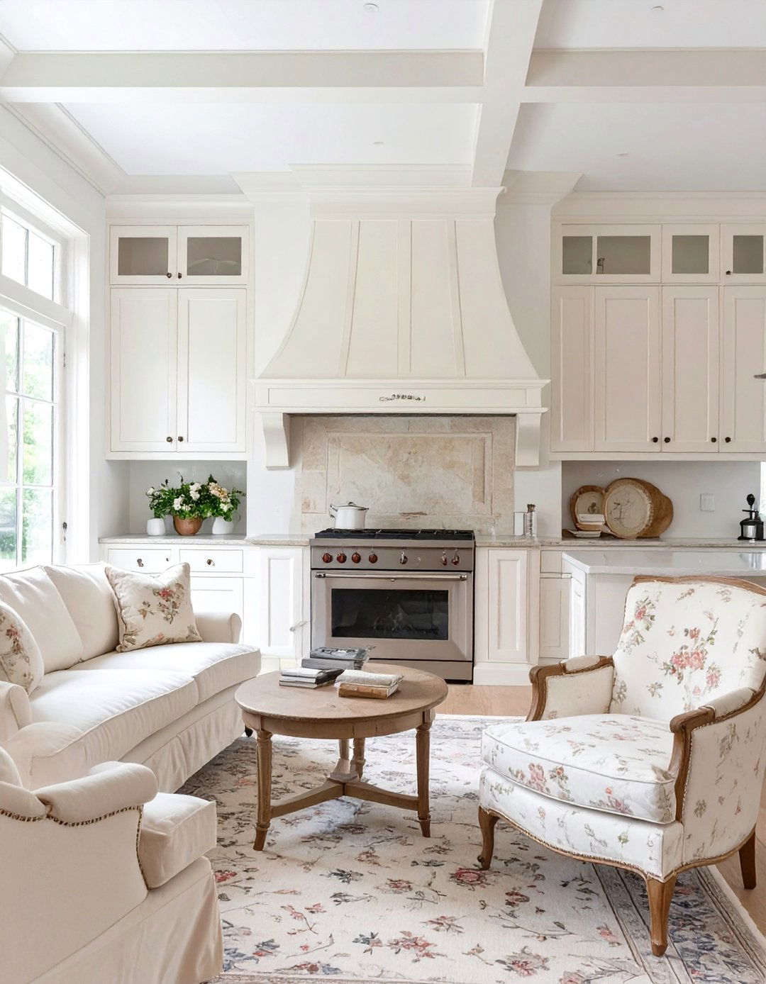 The French Country Kitchen and Living Room - 30 kitchen and living room ideas