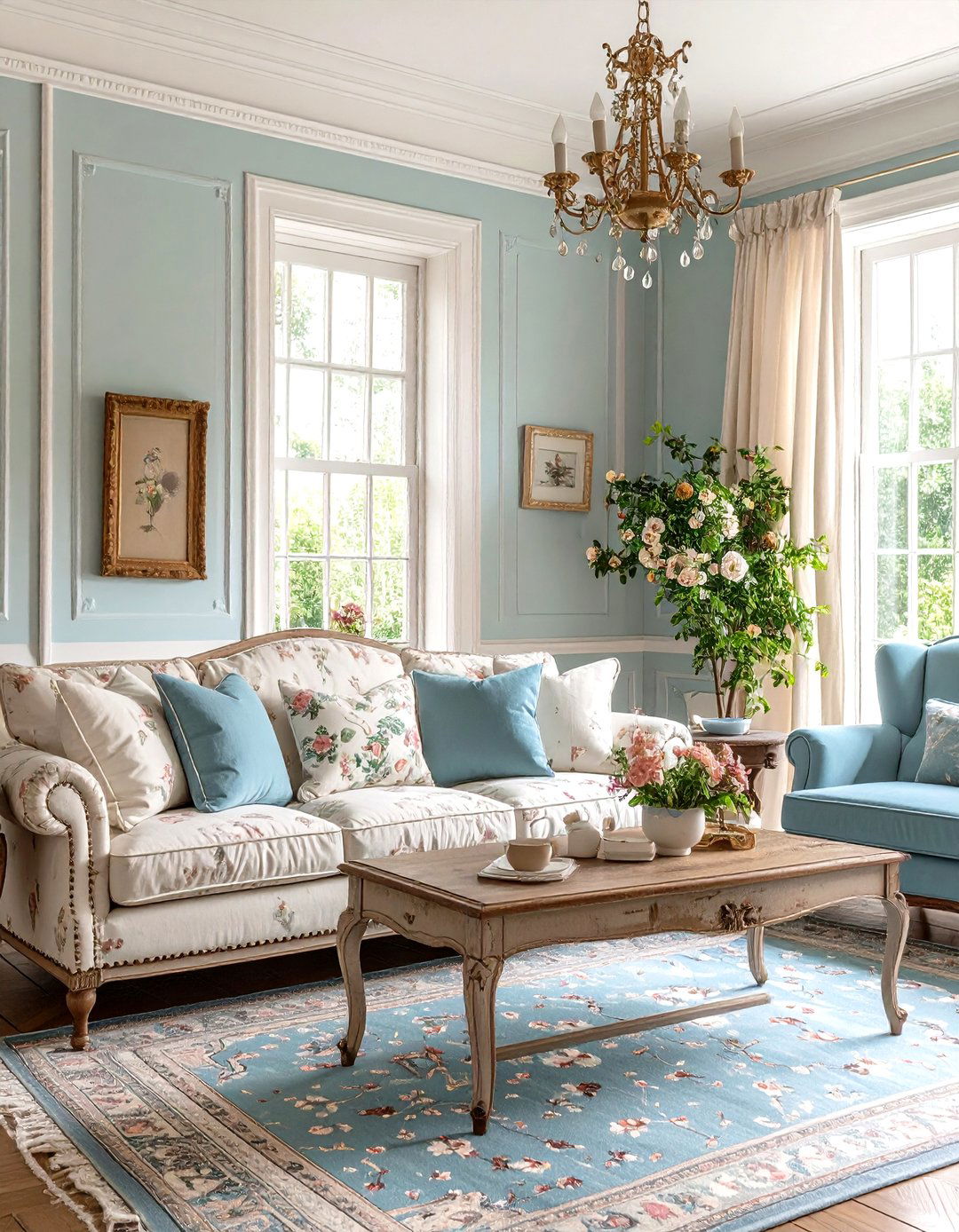 The French Country Living Room - 30 family room vs living room decorating ideas