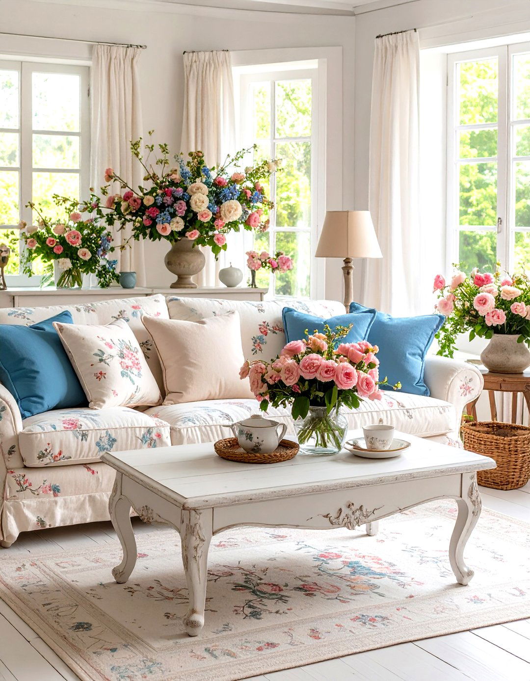 The French Country Living Room - 30 furniture ideas for living room