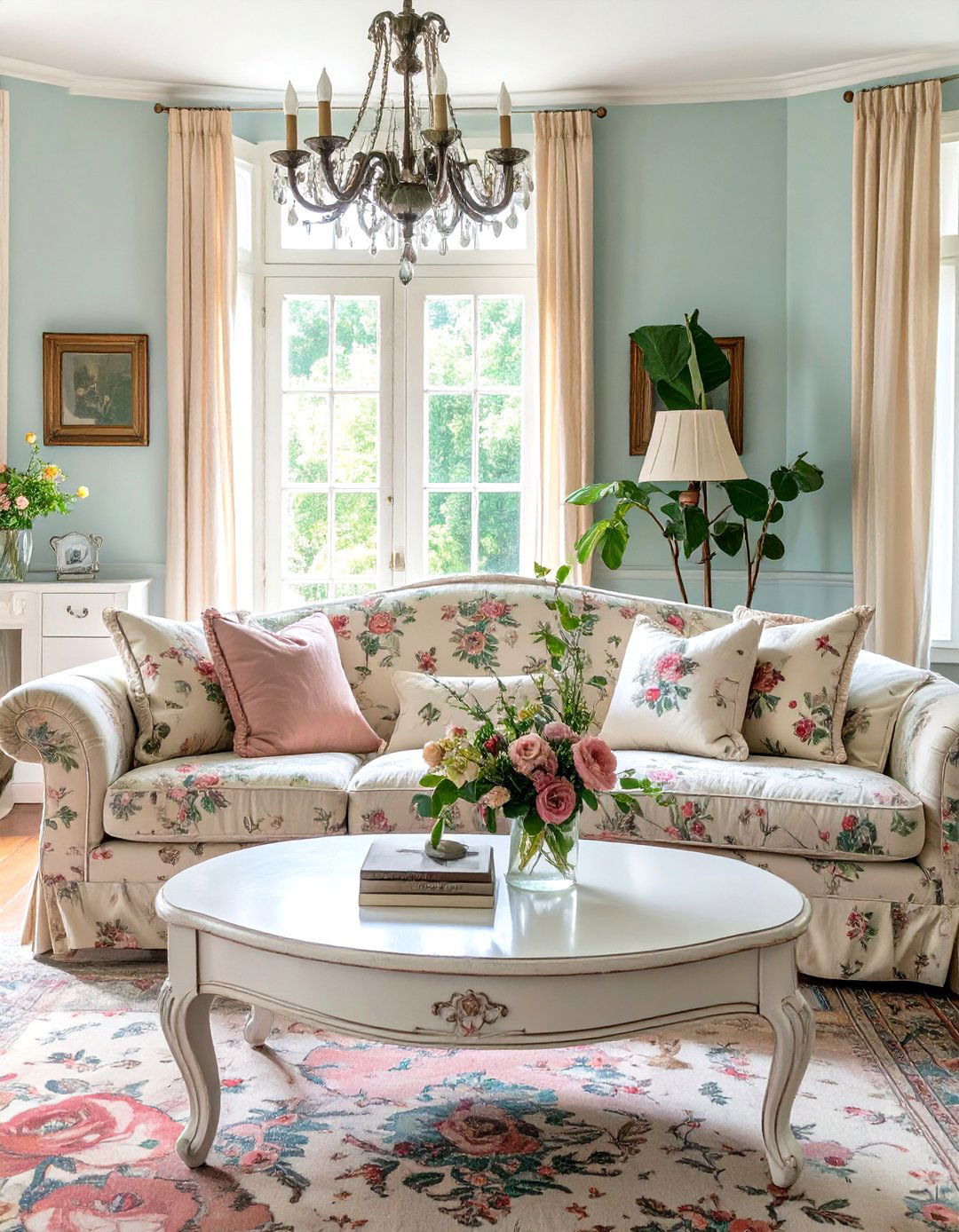 The French Country Living Room - 30 how to design a living room ideas