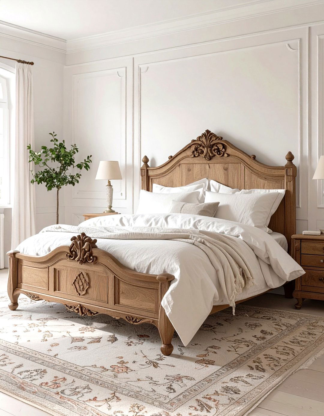 The French Countryside Bedroom - 30 cozy neutral bedroom ideas