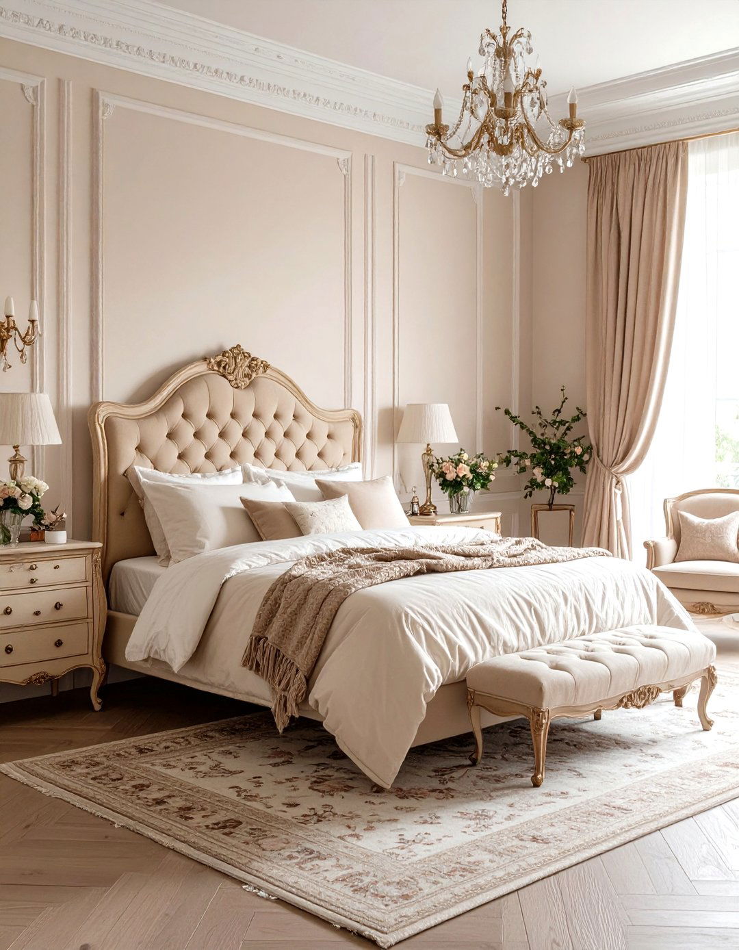 The French Provincial Bedroom - 30 decorating bedroom ideas