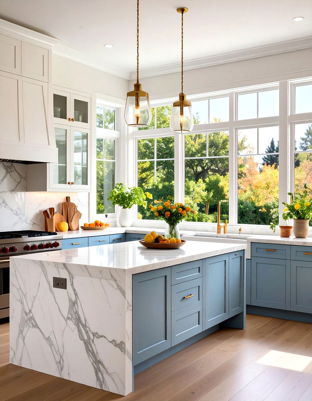 The Full Backsplash Kitchen Window - 30 kitchen window ideas over sink