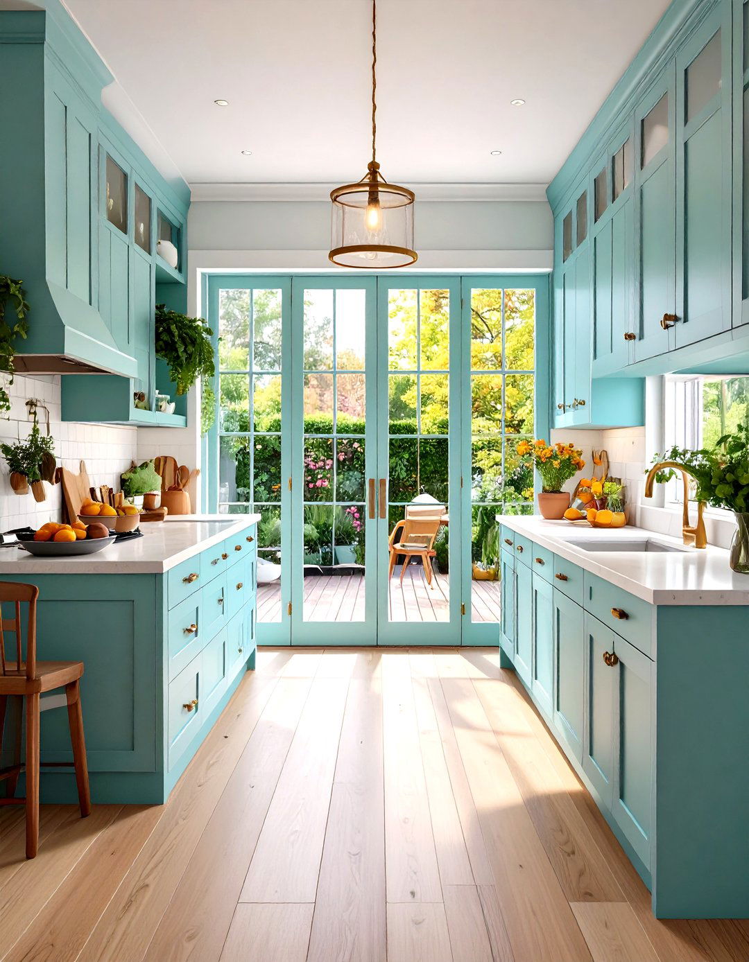 The Full Lite Glass Door Window - 30 kitchen window ideas