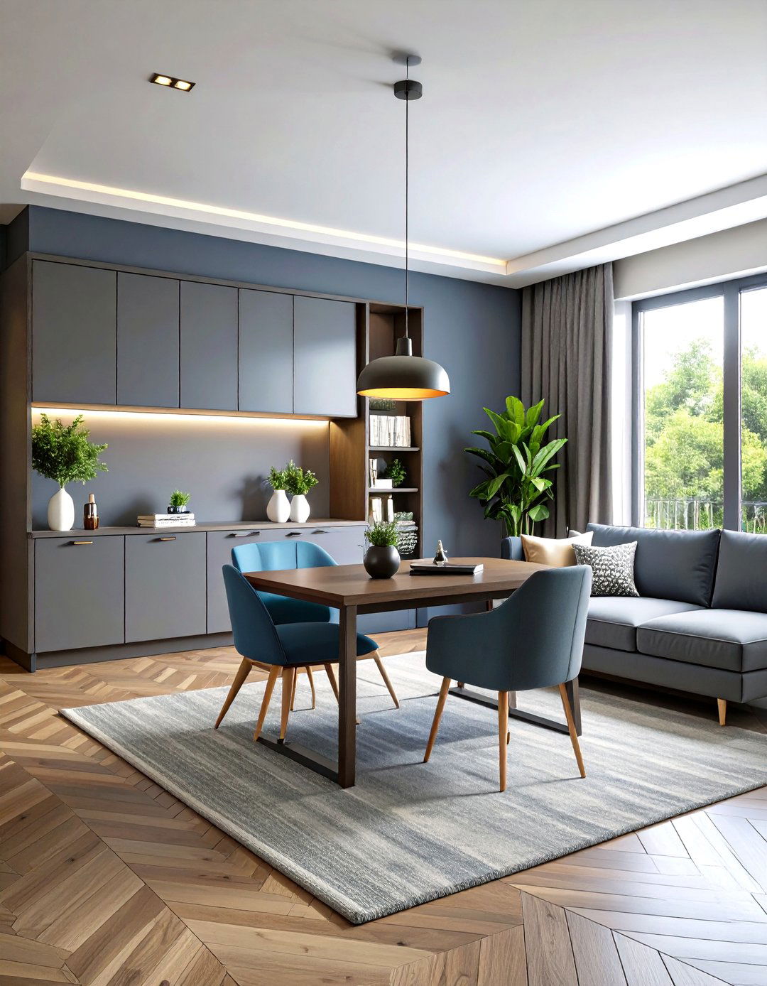 30 Living Room Office Ideas for a Productive Space - We Love Home Blog