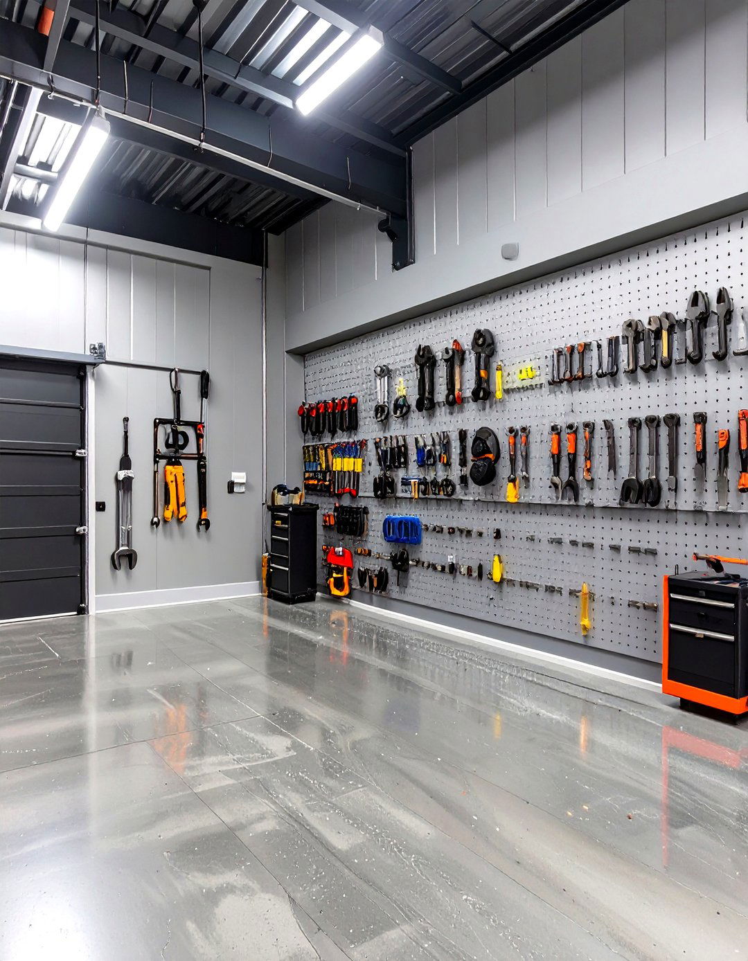 The Full Wall Pegboard System - 30 garage pegboard ideas