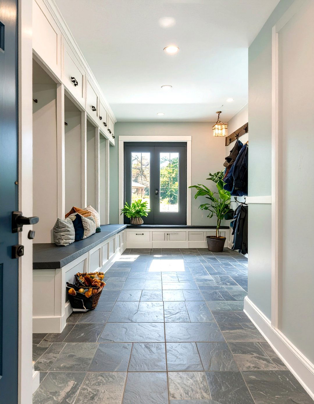 The Functional Mudroom Entry - 30 home entryway ideas