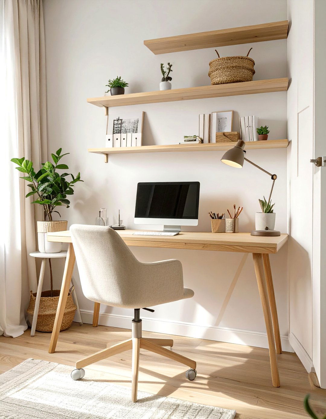 The Functional and Stylish Nordic Home Office - 30 nordic interior design ideas