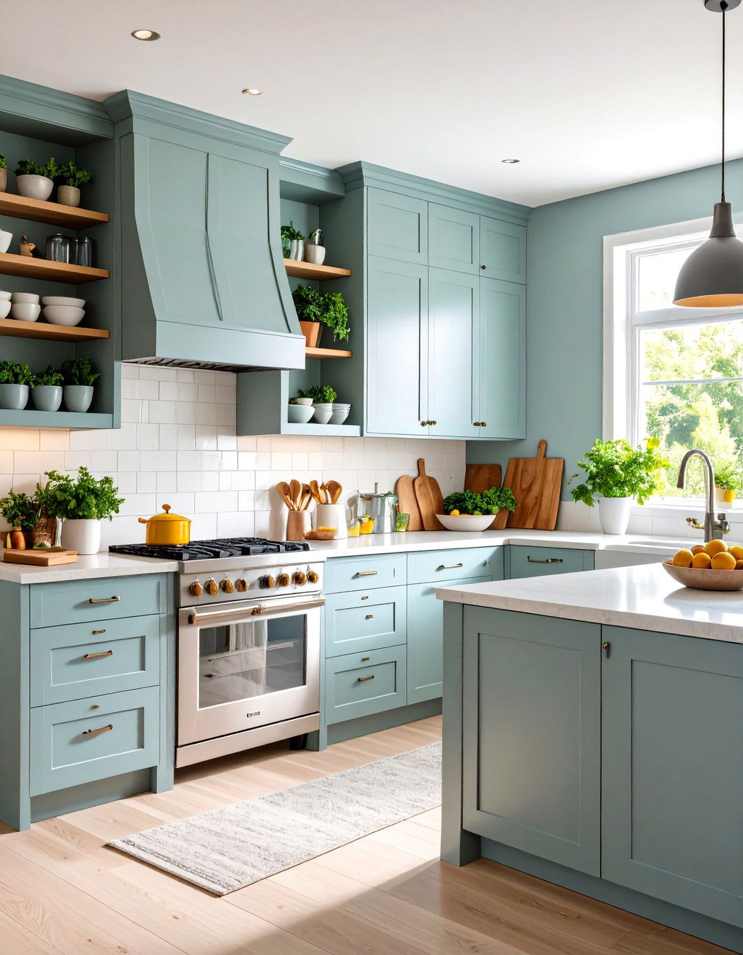 The Galley Kitchen Reimagined - 30 3d kitchen design ideas