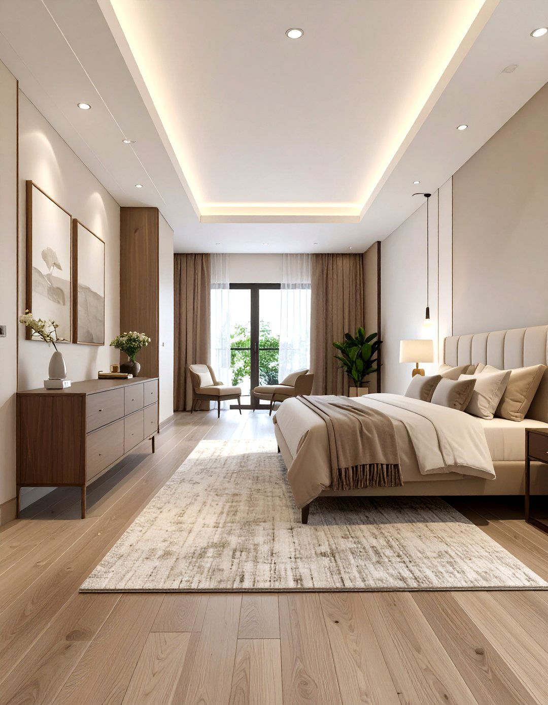 The Galley Style Bedroom - 30 layout ways to arrange a small bedroom ideas