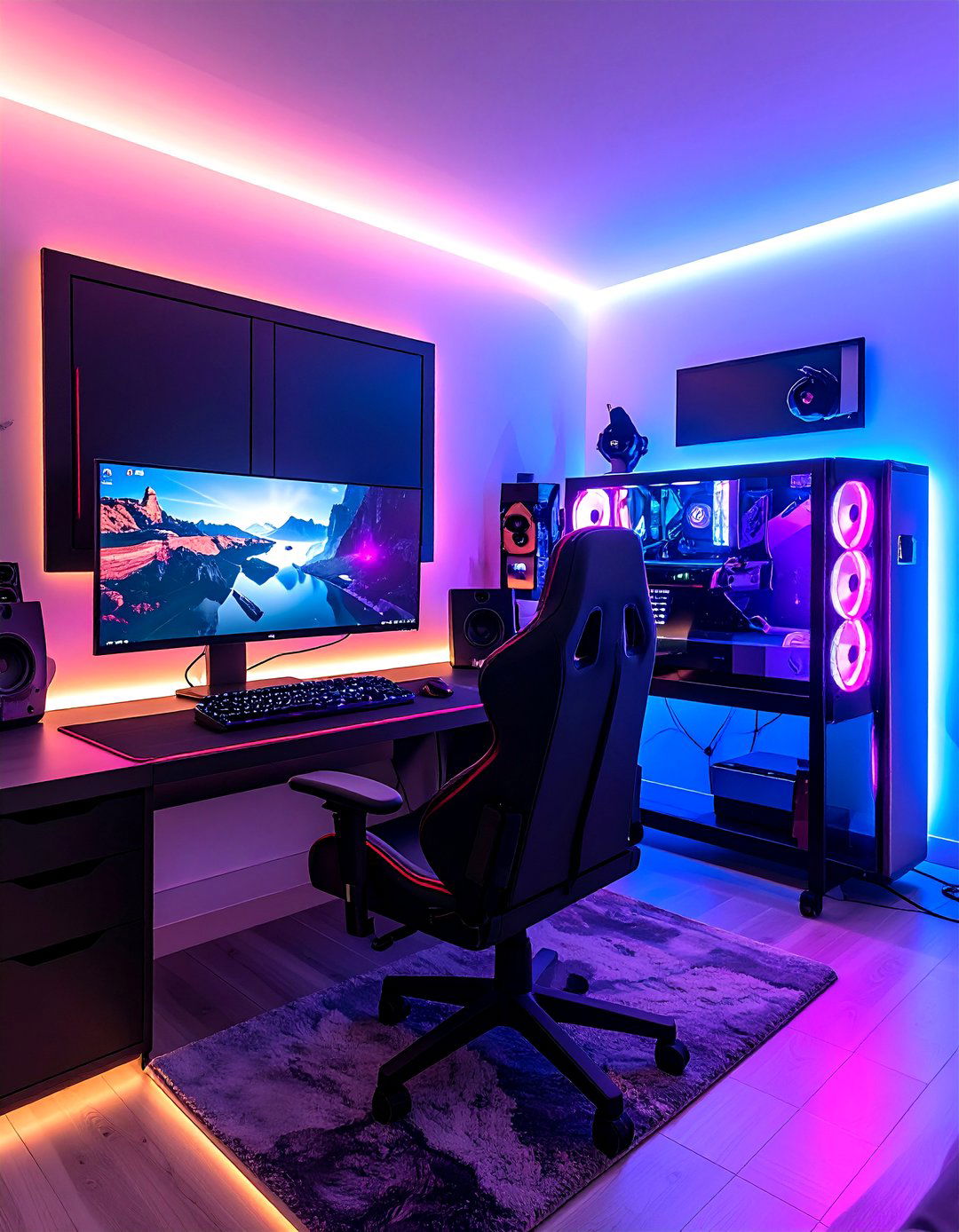 The Gamers Paradise AI Powered Bedroom - 30 ai bedroom design ideas