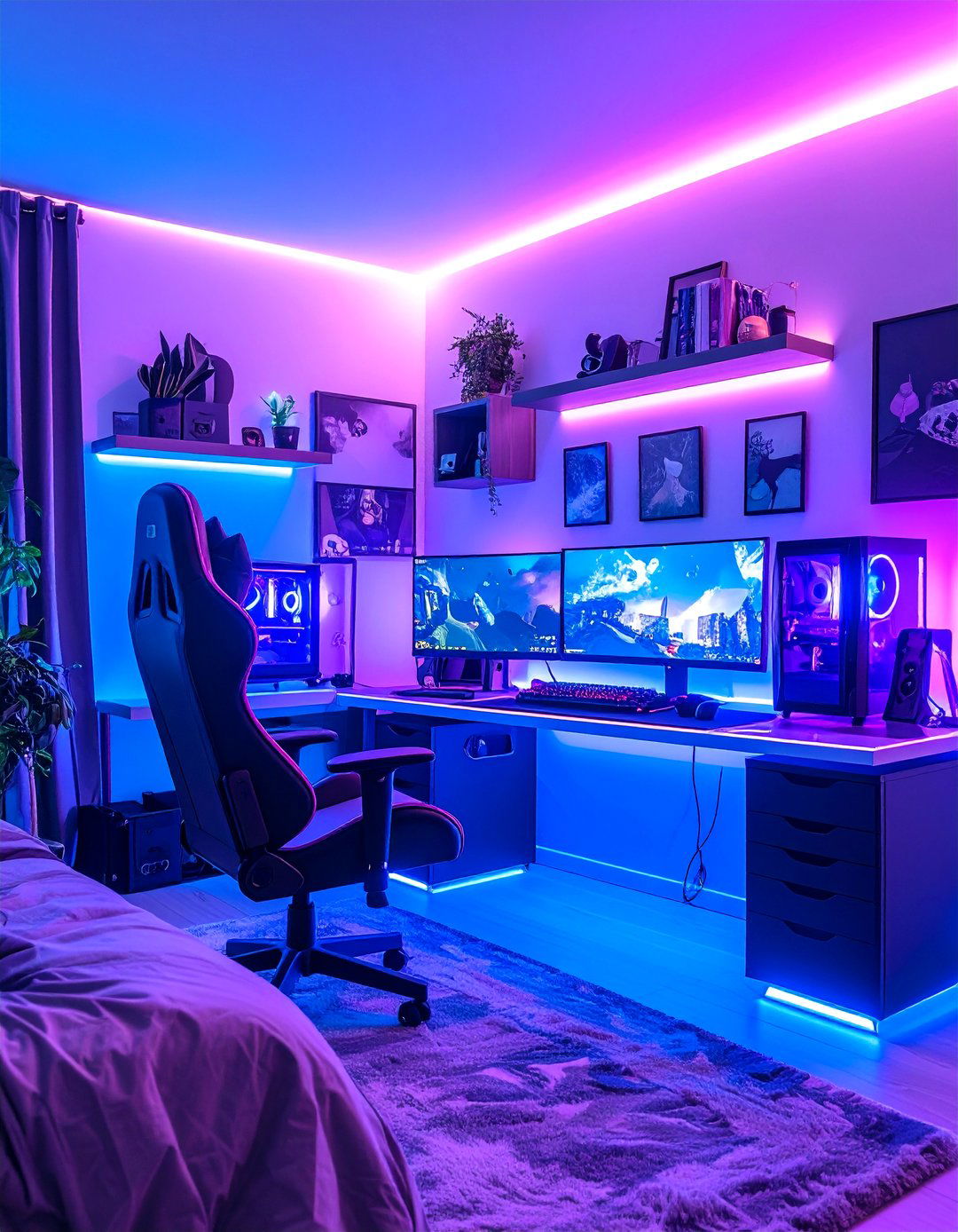 The Gamers Paradise Bedroom - 30 18 year old boy bedroom ideas