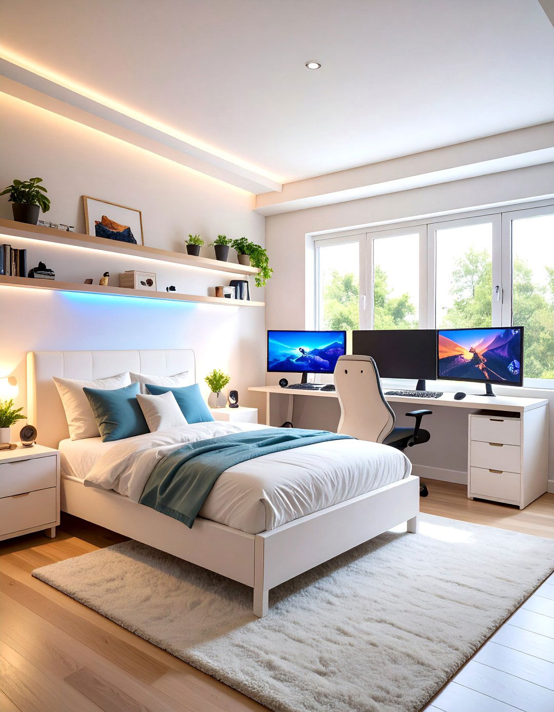 The Gamers Ultimate Bedroom - 30 13 year old boy bedroom ideas