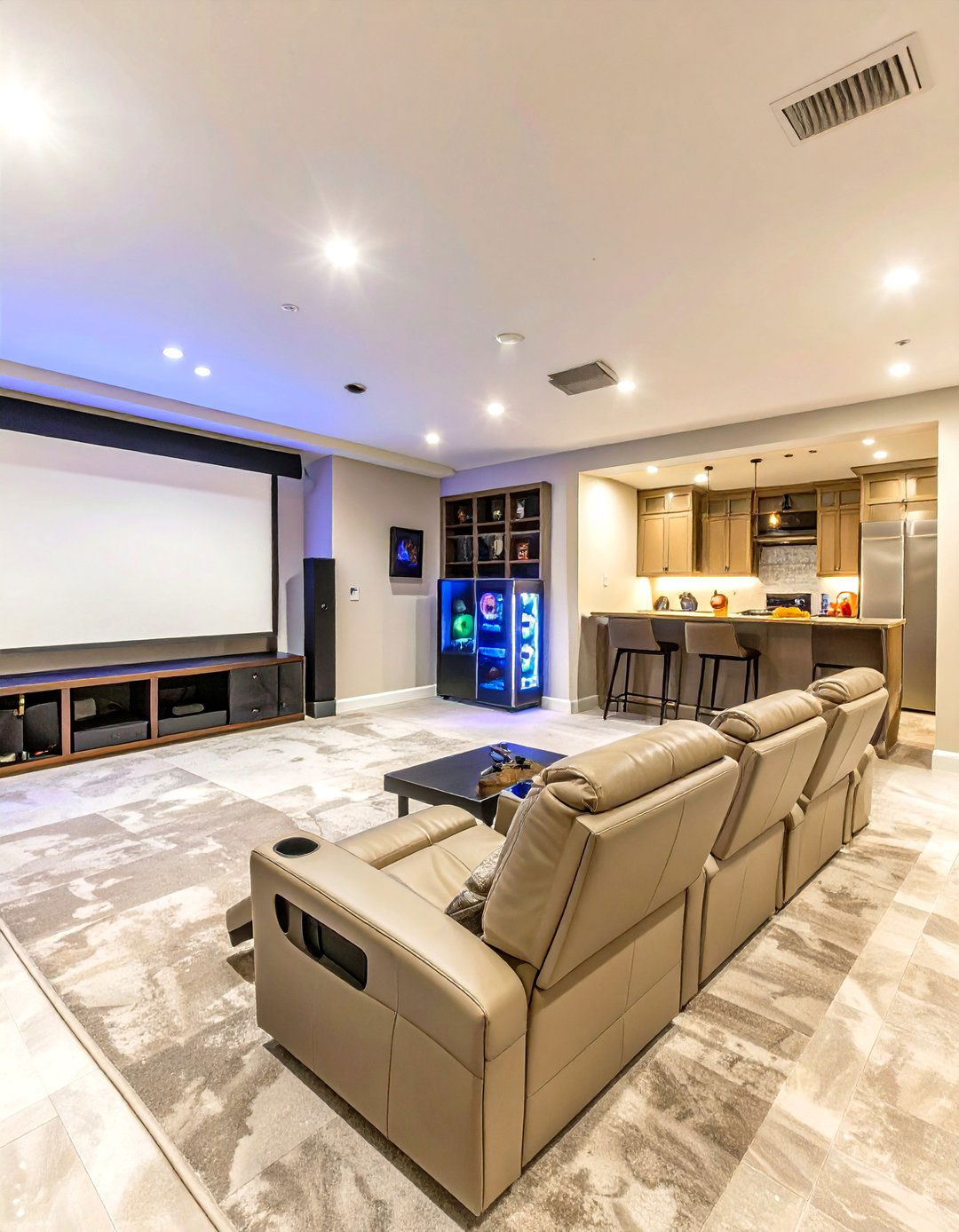 The Gaming and Entertainment Basement - 30 home design games ideas