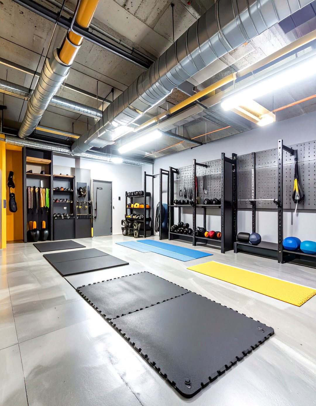 The Garage Gym Transition - 30 basement gym ideas