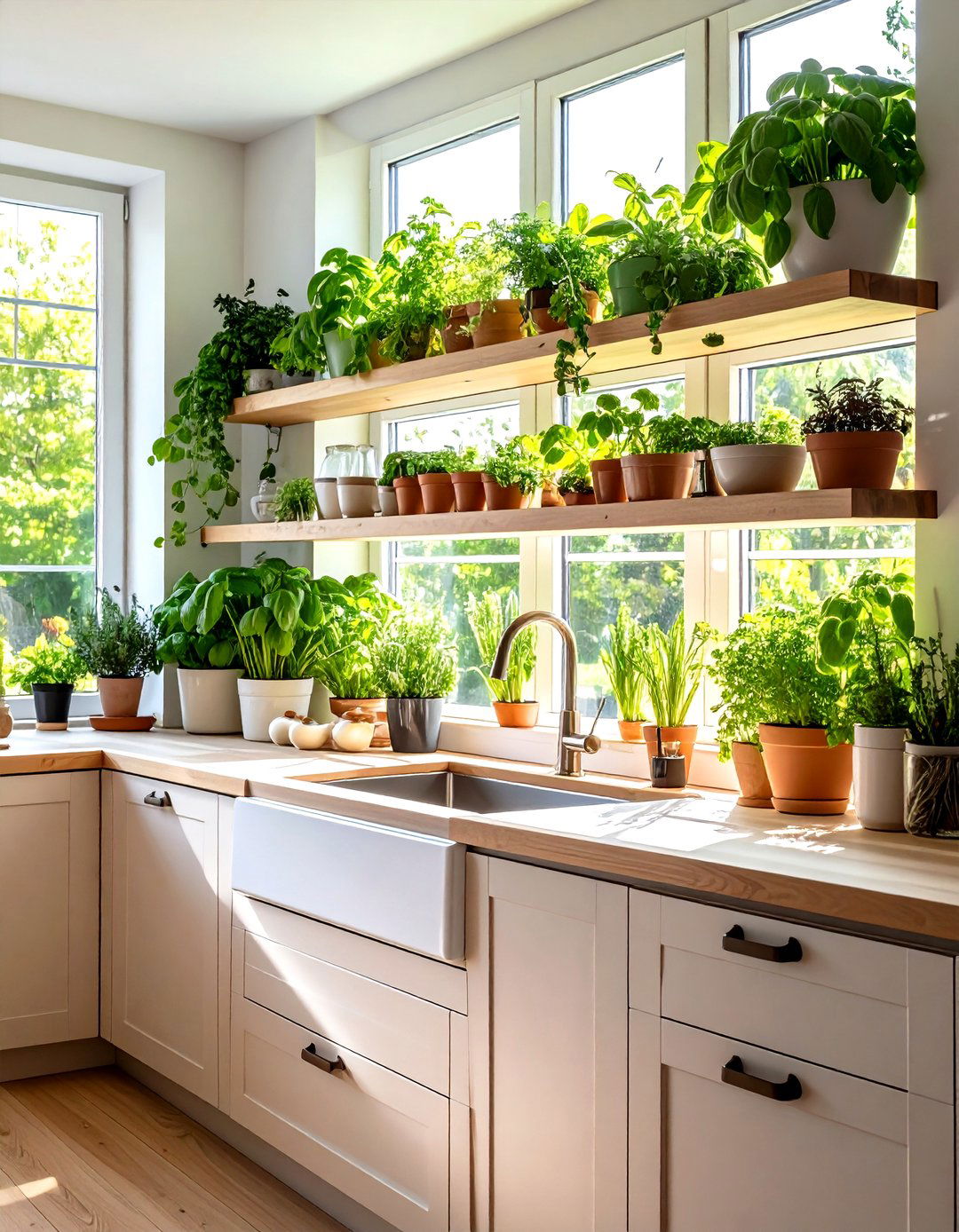 The Garden Box Kitchen Window - 30 kitchen window ideas
