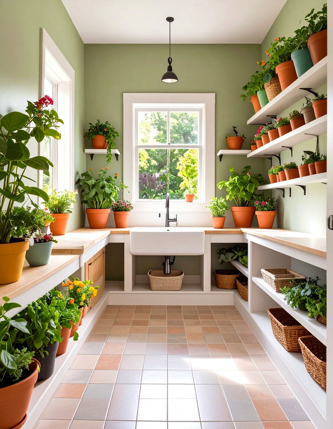The Garden Focused Mudroom - 30 mudroom storage ideas