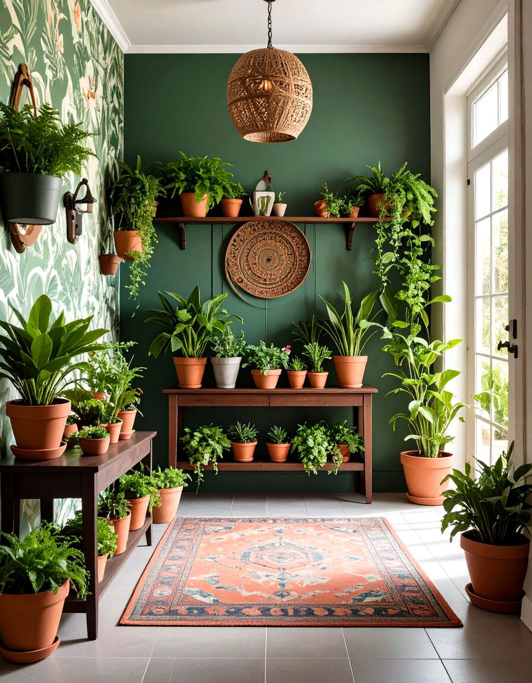 The Garden Inspired Entryway - 30 entryway decorating ideas