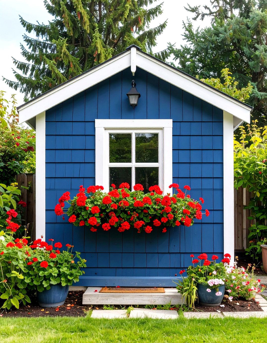 The Garden Tool Shed Refresh - 30 cheap backyard makeover ideas