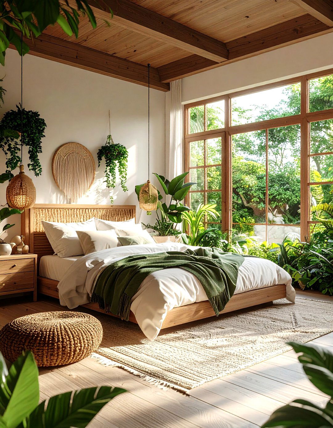 The Garden View Bedroom - 30 large master bedroom ideas