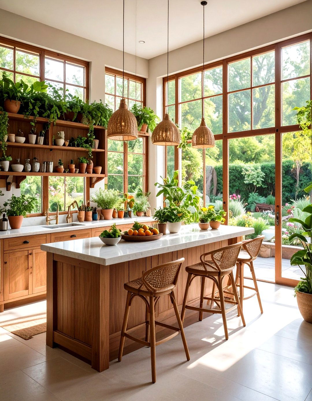 The Garden View Conservatory Bar - 30 living room bar ideas