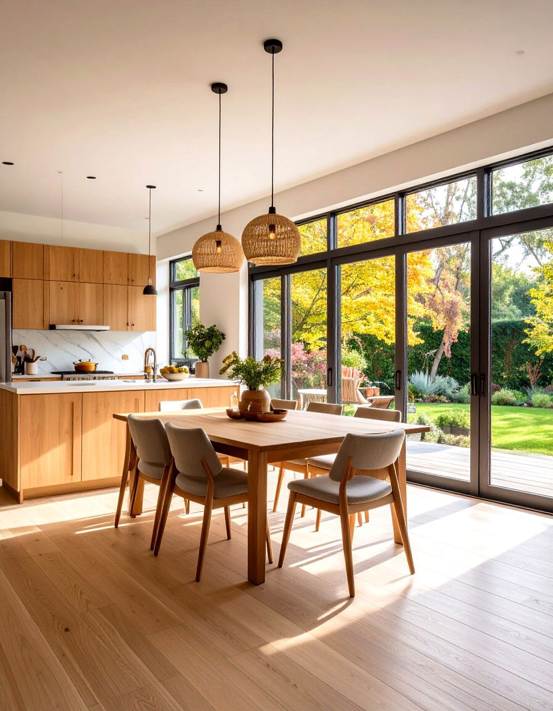 The Garden View Kitchen Dining Room - 30 kitchen dining room ideas