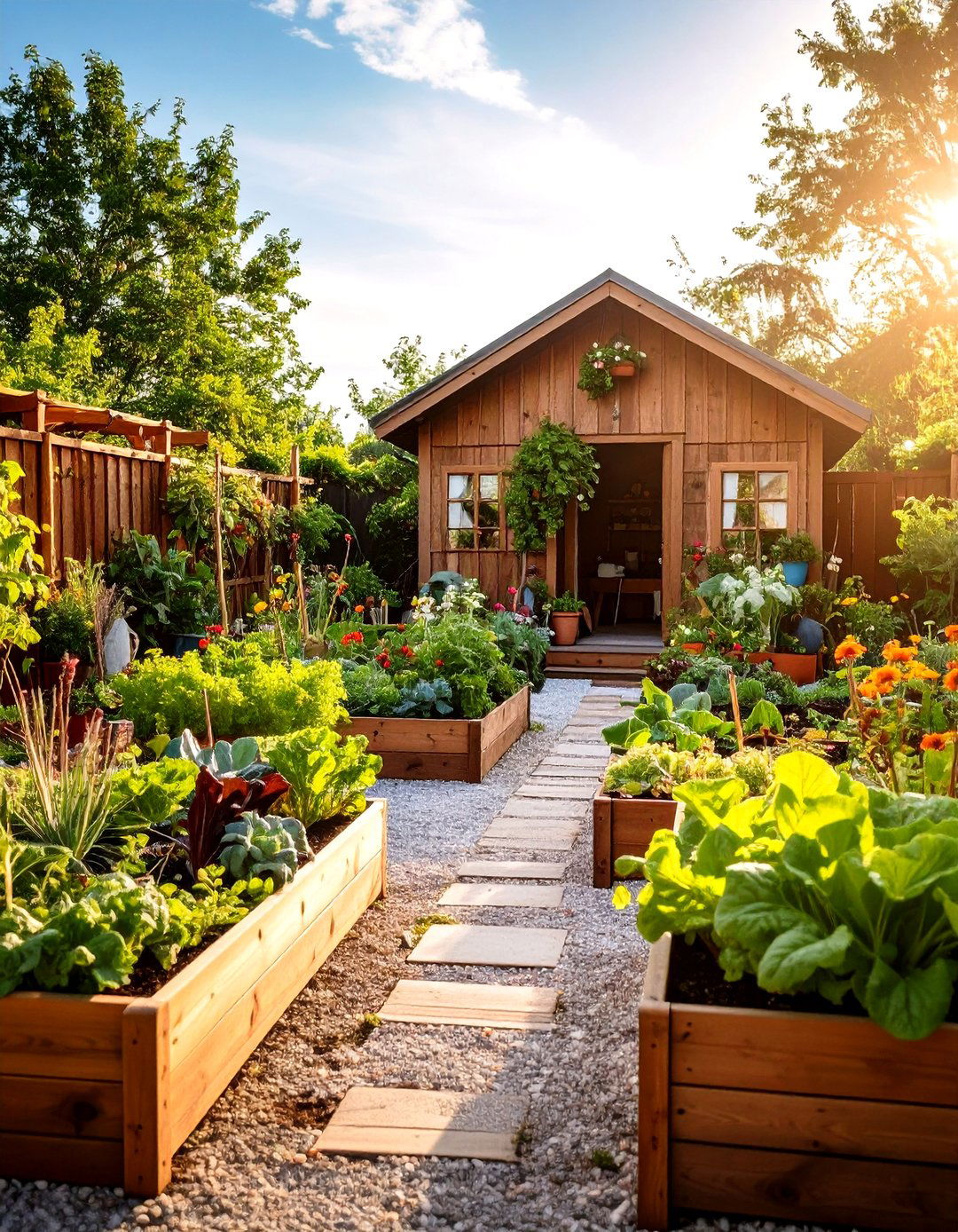 The Garden to Table Farmhouse Kitchen Garden - 30 farm house design ideas