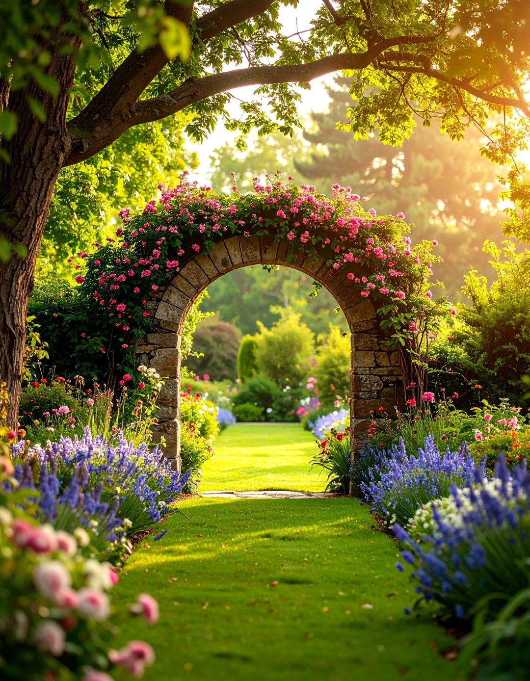 The Garden with a Folly - 30 english garden ideas