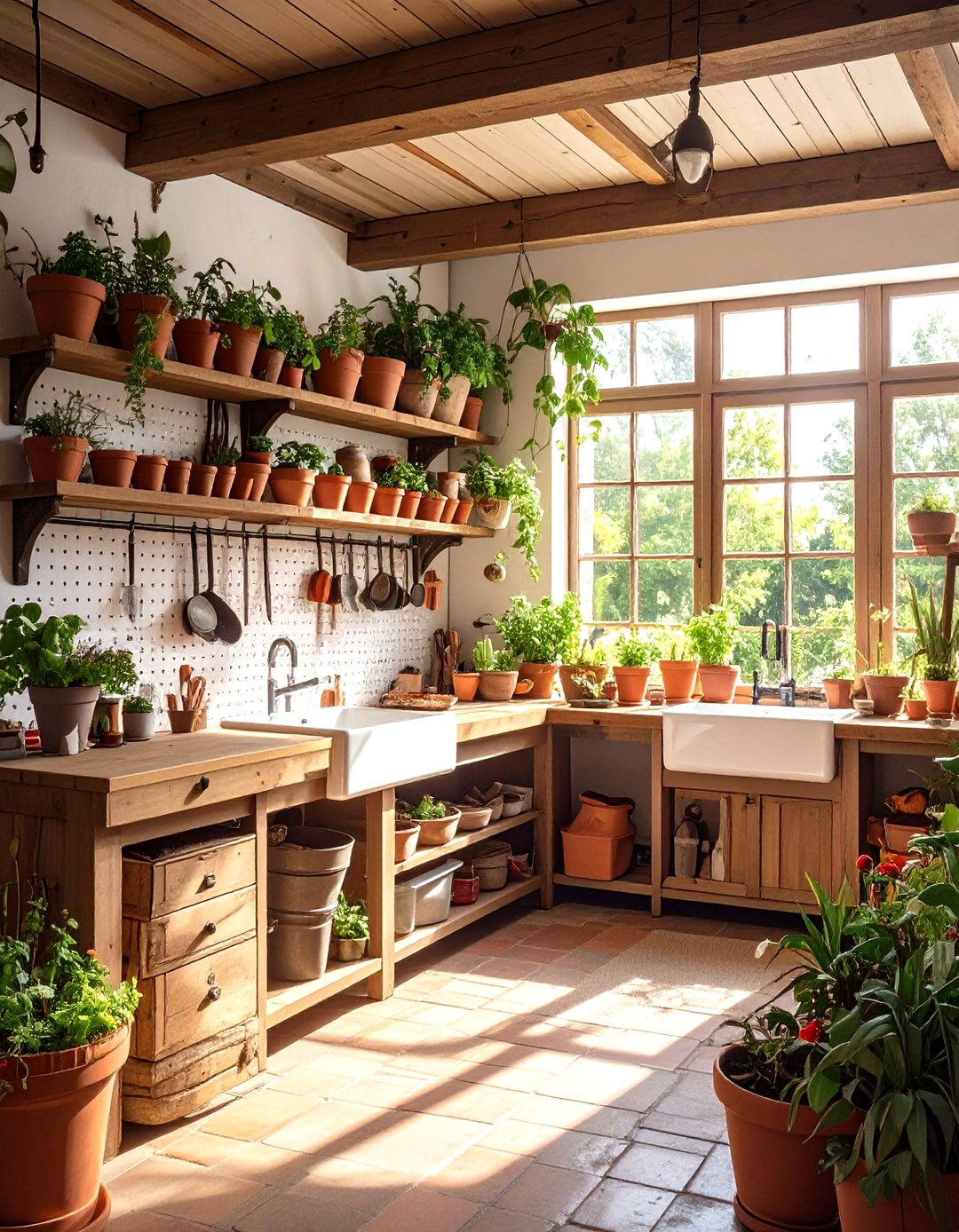 The Gardeners Dream Garage - 30 organize garage ideas