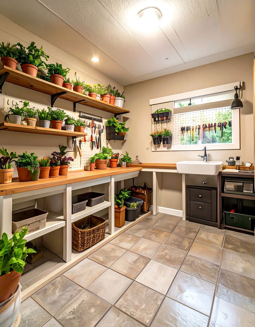The Gardeners Gateway Garage Mudroom - 30 garage mudroom ideas