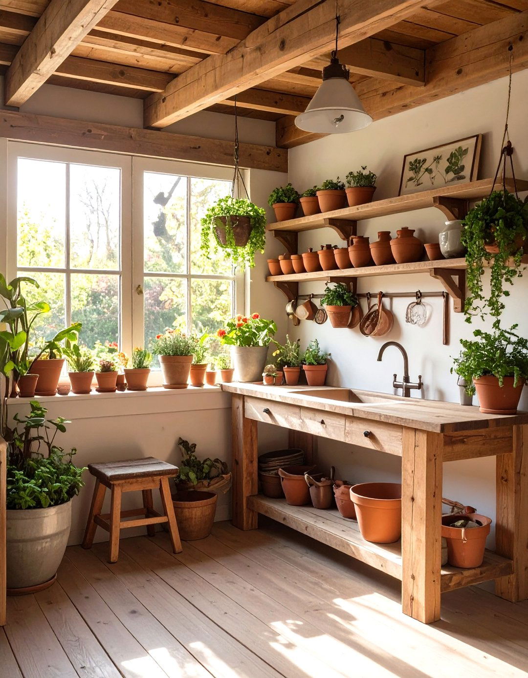 The Gardeners Potting Shed Garage - 30 garage decor ideas