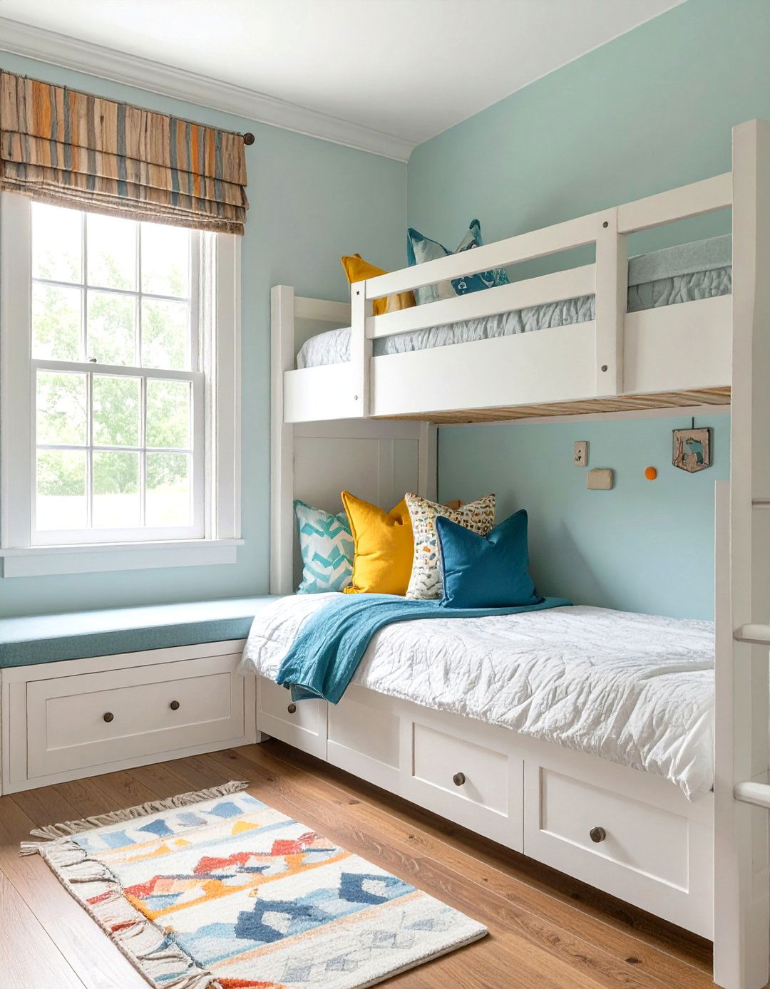 The Garrison Colonial Childrens Bedroom - 30 colonial interior design ideas