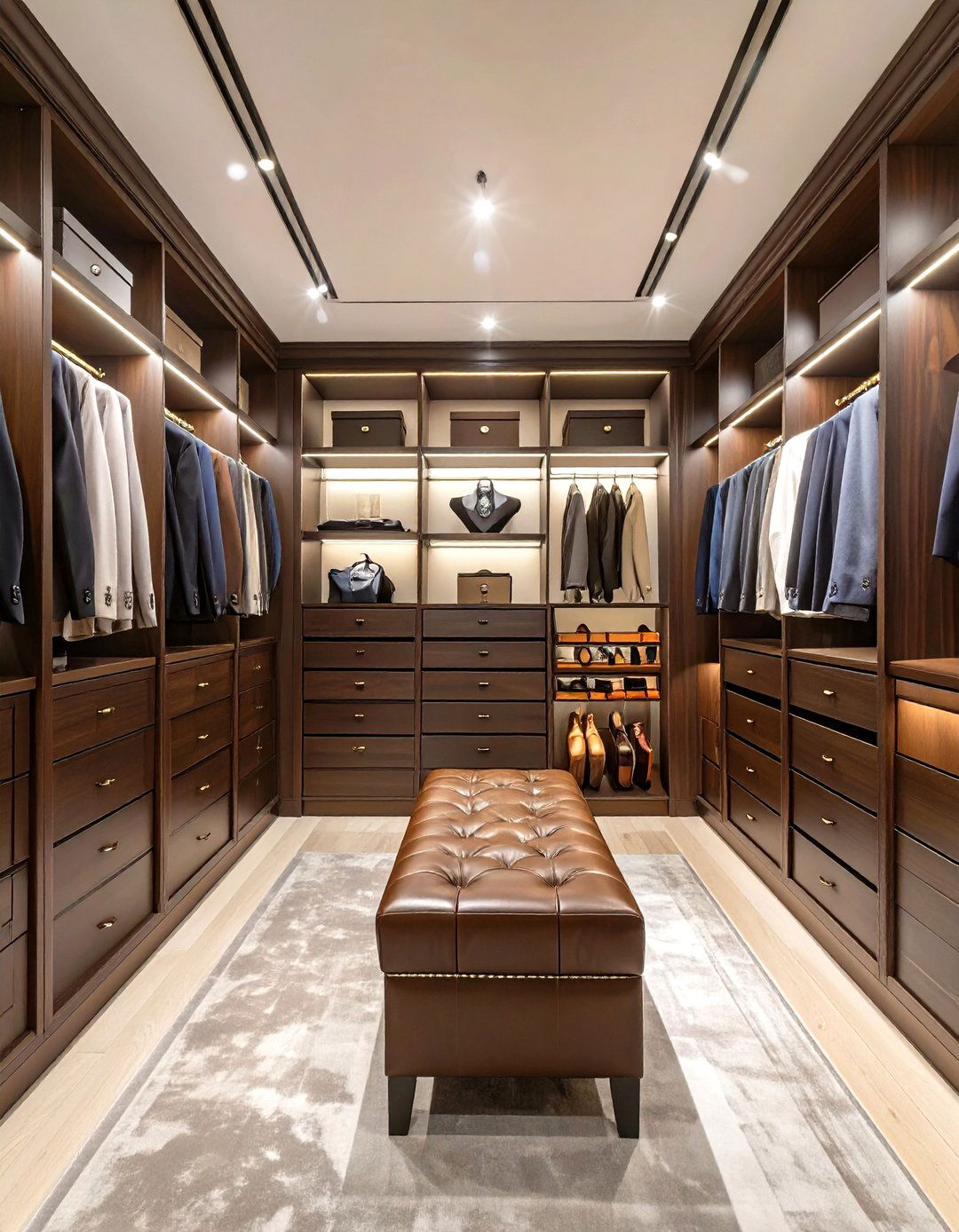 The Gentlemans Dressing Room - 30 closet by design cost ideas