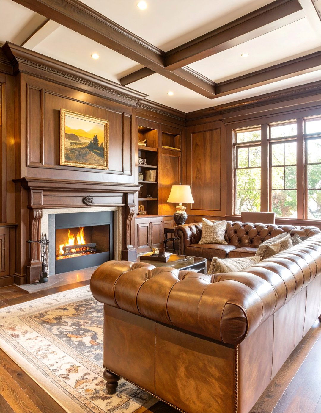The Gentlemans Lounge Man Cave - 30 ai man cave design ideas