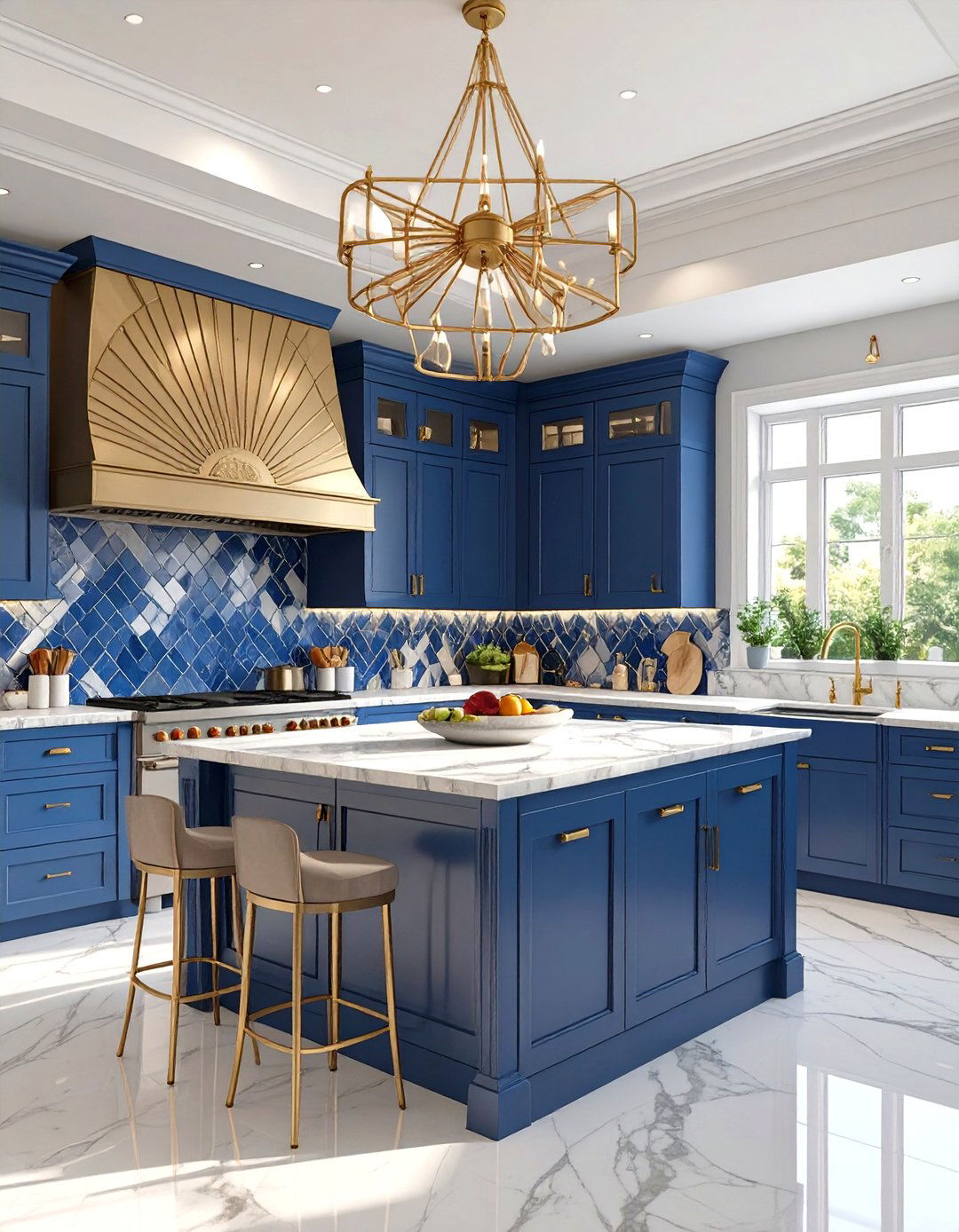 The Glam Art Deco Kitchen - 30 new kitchen designs