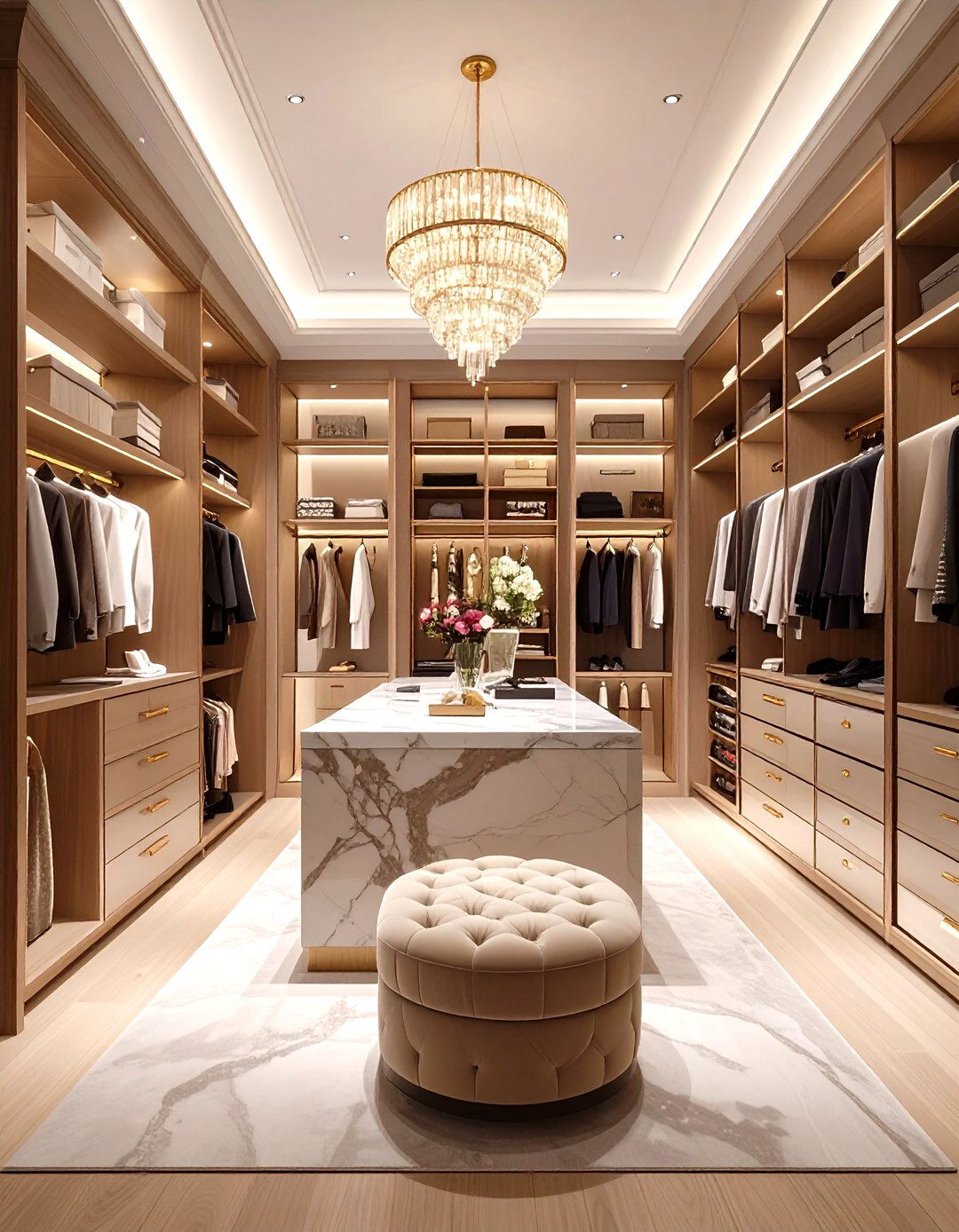 The Glam Walk In Closet - 30 interior design las vegas ideas