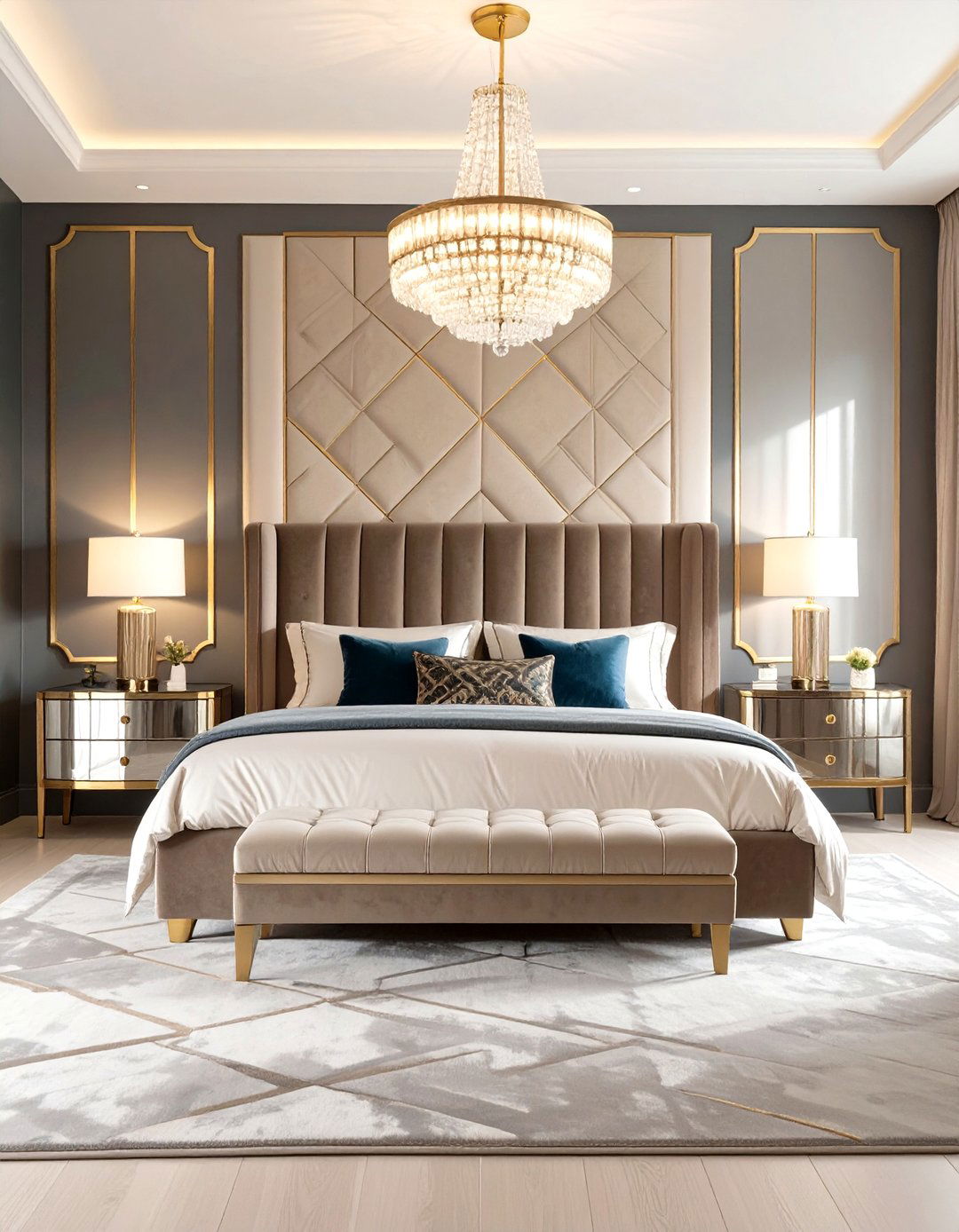 The Glamorous Art Deco Bedroom - 30 home design games online free ideas